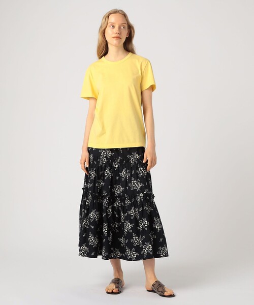 TOMORROWLAND (トゥモローランド)の「CAN PEP REY WOMAN コットン Tシャツ(Tシャツ/カットソー・レディース・ホワイト/チャコールグレー/ベージュ/イエロー・S)」の13枚目の写真