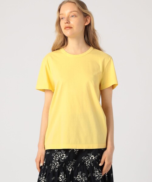 TOMORROWLAND (トゥモローランド)の「CAN PEP REY WOMAN コットン Tシャツ(Tシャツ/カットソー・レディース・ホワイト/チャコールグレー/ベージュ/イエロー・S)」の12枚目の写真