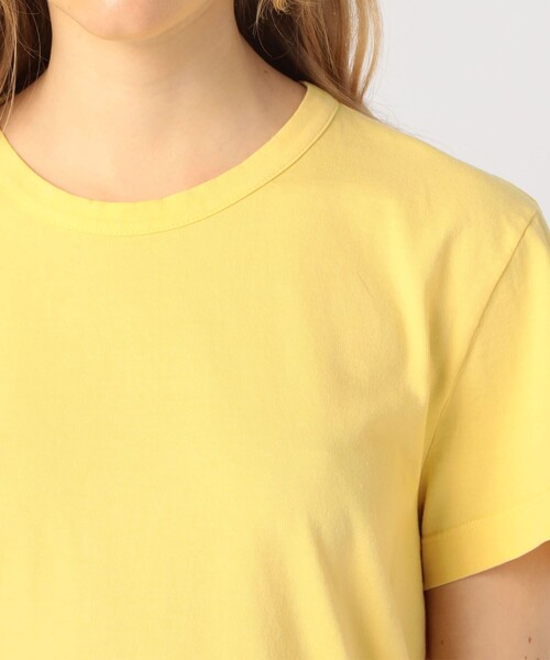 TOMORROWLAND (トゥモローランド)の「CAN PEP REY WOMAN コットン Tシャツ(Tシャツ/カットソー・レディース・ホワイト/チャコールグレー/ベージュ/イエロー・S)」の8枚目の写真
