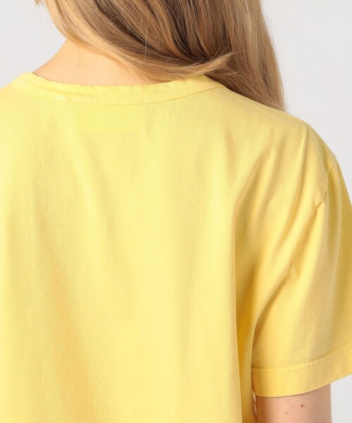 TOMORROWLAND (トゥモローランド)の「CAN PEP REY WOMAN コットン Tシャツ(Tシャツ/カットソー・レディース・ホワイト/チャコールグレー/ベージュ/イエロー・S)」の7枚目の写真