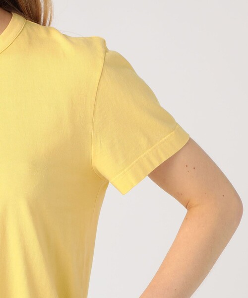 TOMORROWLAND (トゥモローランド)の「CAN PEP REY WOMAN コットン Tシャツ(Tシャツ/カットソー・レディース・ホワイト/チャコールグレー/ベージュ/イエロー・S)」の6枚目の写真