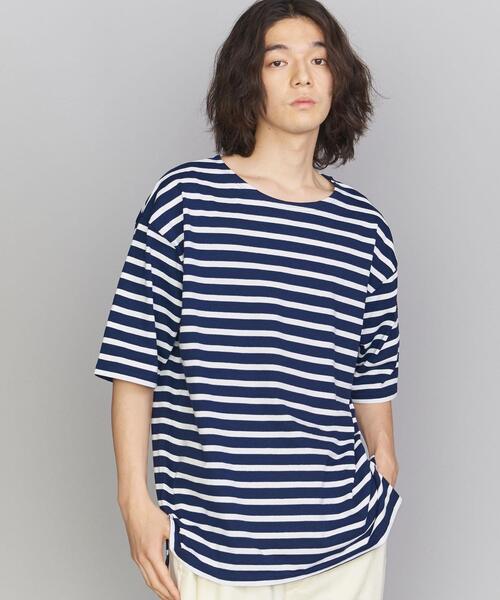 Le Minor(ルミノア)の「【別注】 <Le minor> BORDER TEE/Tシャツ(Tシャツ/カットソー・メンズ・ネイビー/ケリー/ホワイト・M/L/XL)」の3枚目の写真