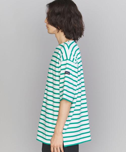 Le Minor(ルミノア)の「【別注】 <Le minor> BORDER TEE/Tシャツ(Tシャツ/カットソー・メンズ・ネイビー/ケリー/ホワイト・M/L/XL)」の5枚目の写真