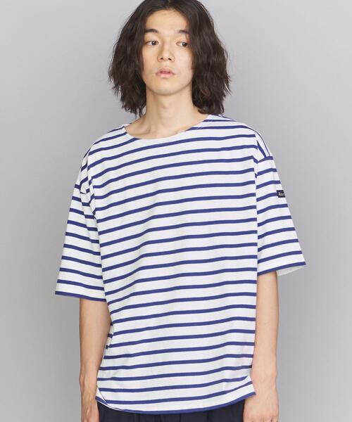 Le Minor(ルミノア)の「【別注】 <Le minor> BORDER TEE/Tシャツ(Tシャツ/カットソー・メンズ・ネイビー/ケリー/ホワイト・M/L/XL)」の10枚目の写真