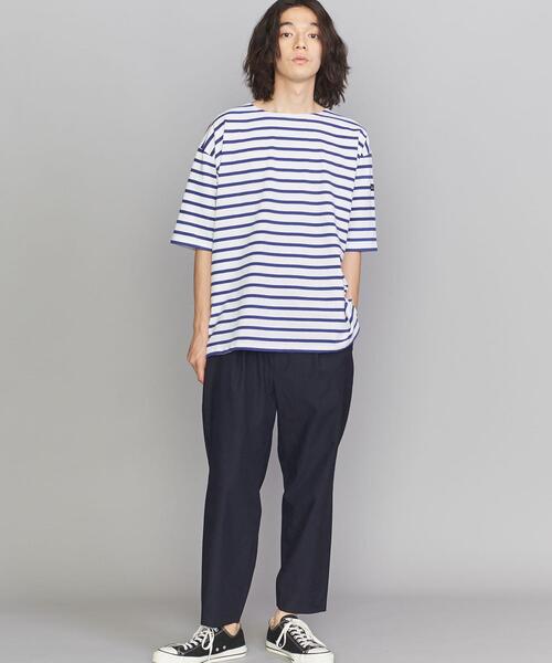 Le Minor(ルミノア)の「【別注】 <Le minor> BORDER TEE/Tシャツ(Tシャツ/カットソー・メンズ・ネイビー/ケリー/ホワイト・M/L/XL)」の11枚目の写真
