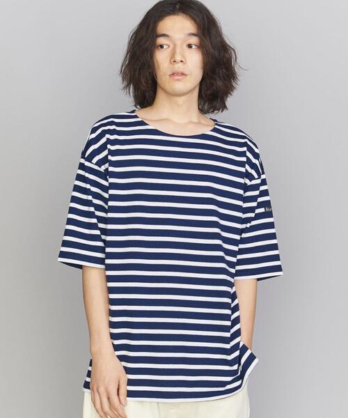 Le Minor(ルミノア)の「【別注】 <Le minor> BORDER TEE/Tシャツ(Tシャツ/カットソー・メンズ・ネイビー/ケリー/ホワイト・M/L/XL)」の12枚目の写真
