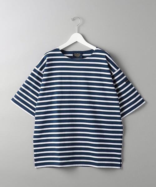 Le Minor(ルミノア)の「【別注】 <Le minor> BORDER TEE/Tシャツ(Tシャツ/カットソー・メンズ・ネイビー/ケリー/ホワイト・M/L/XL)」の18枚目の写真