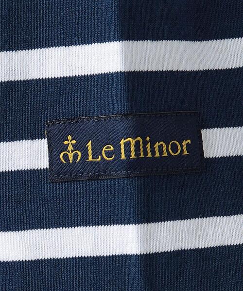 Le Minor(ルミノア)の「【別注】 <Le minor> BORDER TEE/Tシャツ(Tシャツ/カットソー・メンズ・ネイビー/ケリー/ホワイト・M/L/XL)」の15枚目の写真