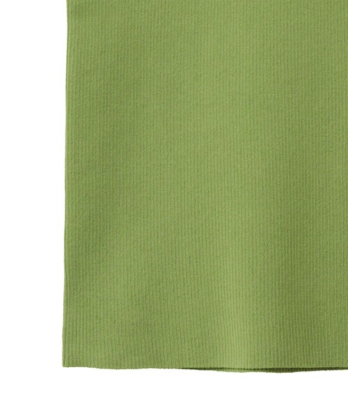 CLANE（クラネ）の「【CLANE/クラネ】SQUARE SLEEVE KNIT TOPS/スクエアスリーブニットトップス 12106-2192（Tシャツ/カットソー・レディース・ブラック/グリーン/アイボリー・1/2）」の14枚目の写真