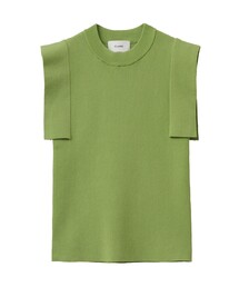 CLANE | 【CLANE/クラネ】SQUARE SLEEVE KNIT TOPS/スクエアスリーブニットトップス 12106-2192(Tシャツ/カットソー)