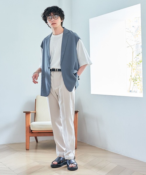 RAGEBLUE（レイジブルー）の「ボストンガタメガネ（メガネ・メンズ・ブラック/ダークブラウン・FREE）」の3枚目の写真