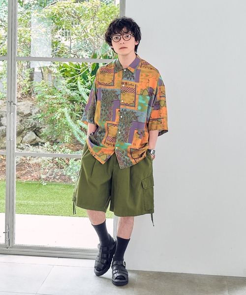 RAGEBLUE（レイジブルー）の「ボストンガタメガネ（メガネ・メンズ・ブラック/ダークブラウン・FREE）」の4枚目の写真