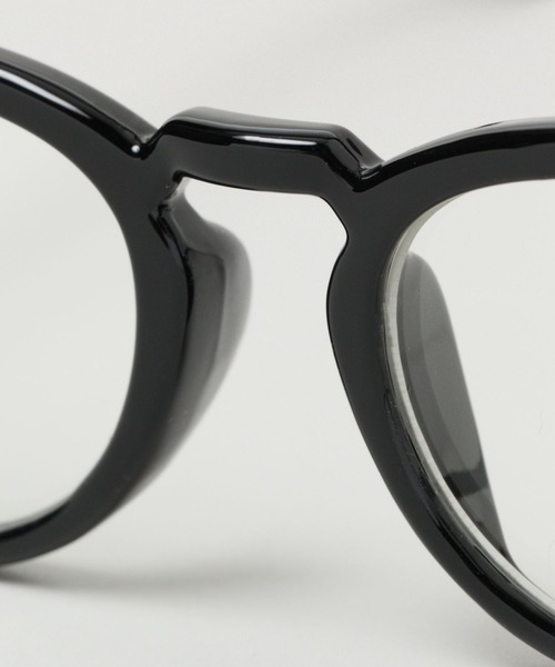 RAGEBLUE（レイジブルー）の「ボストンガタメガネ（メガネ・メンズ・ブラック/ダークブラウン・FREE）」の12枚目の写真