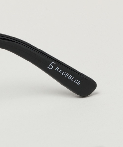 RAGEBLUE（レイジブルー）の「ボストンガタメガネ（メガネ・メンズ・ブラック/ダークブラウン・FREE）」の15枚目の写真