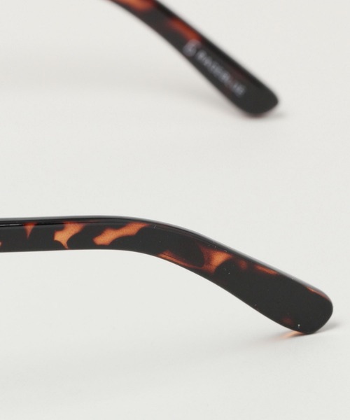 RAGEBLUE（レイジブルー）の「ボストンガタメガネ（メガネ・メンズ・ブラック/ダークブラウン・FREE）」の17枚目の写真