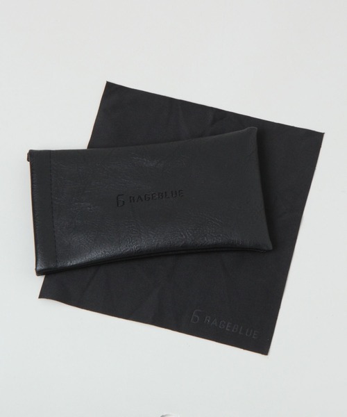 RAGEBLUE（レイジブルー）の「ボストンガタメガネ（メガネ・メンズ・ブラック/ダークブラウン・FREE）」の18枚目の写真