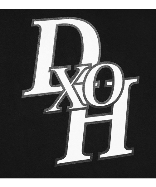 A'GEM/9 × .kom『DXOH/ディソエイチ』STACK LOGO T-SHIRT