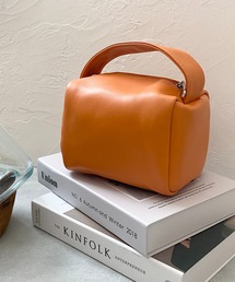 She's Closet | フェイクレザー2wayミニワンハンドルバッグ/ショルダーバッグ(ハンドバッグ)