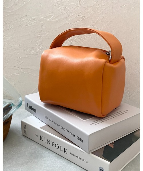 She's Closet（シーズクローゼット）の「フェイクレザー2wayミニワンハンドルバッグ/ショルダーバッグ（ハンドバッグ・レディース・ホワイト/ブラック/グリーン/キャメル・FREE）」の22枚目の写真