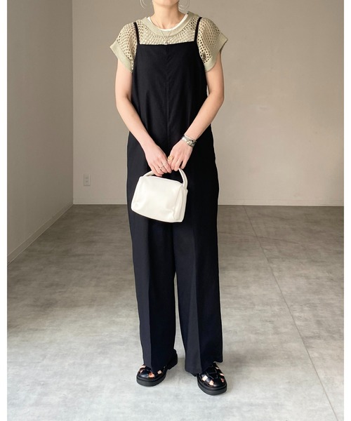 She's Closet（シーズクローゼット）の「フェイクレザー2wayミニワンハンドルバッグ/ショルダーバッグ（ハンドバッグ・レディース・ホワイト/ブラック/グリーン/キャメル・FREE）」の20枚目の写真