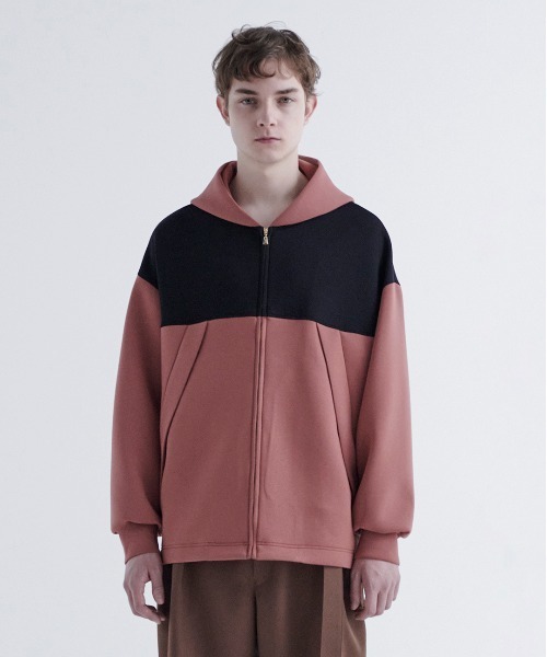 CULLNI（クルニ）の「22-AW-036 / Color Block Front Zip Hoodie