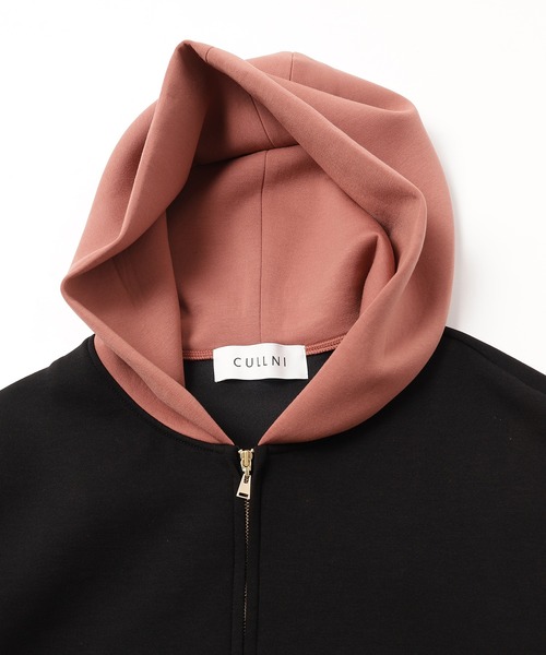 CULLNI（クルニ）の「22-AW-036 / Color Block Front Zip Hoodie