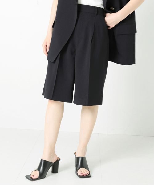 【極美品】ジャーナルスタンダードレサージュ ラップパンツ スカートパンツ 黒 セール】撥水/UVカットパンツ（その他パンツ）｜journal