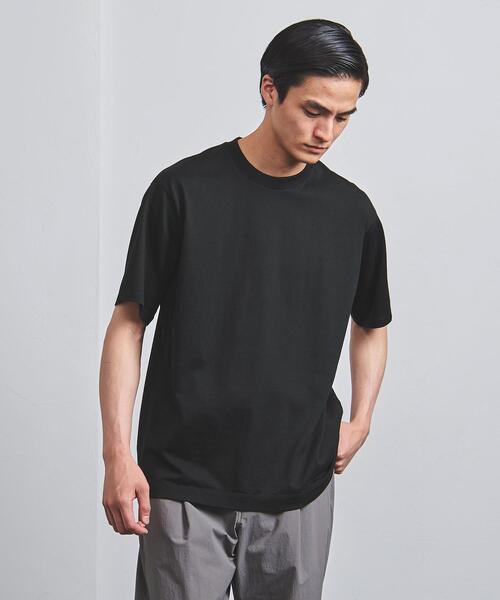 UNITED ARROWS（ユナイテッドアローズ）の「スヴィン Tシャツ（Tシャツ/カットソー・メンズ・ホワイト/ブラック・S/M/L）」の8枚目の写真