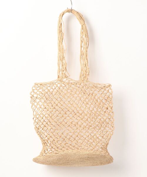 OUVRAGE CLASSE（ウヴラージュクラス）の「【MADE IN MADA /メイドインマダ】HOLY BAG（ショルダーバッグ・レディース・ライトグレー/ブラウン/オレンジ/ナチュラル・FREE）」の8枚目の写真