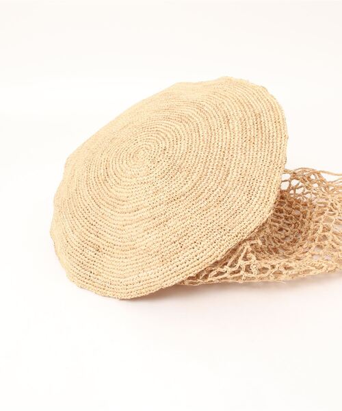 OUVRAGE CLASSE（ウヴラージュクラス）の「【MADE IN MADA /メイドインマダ】HOLY BAG（ショルダーバッグ・レディース・ライトグレー/ブラウン/オレンジ/ナチュラル・FREE）」の7枚目の写真