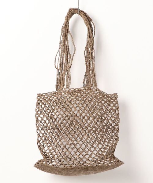 OUVRAGE CLASSE（ウヴラージュクラス）の「【MADE IN MADA /メイドインマダ】HOLY BAG（ショルダーバッグ・レディース・ライトグレー/ブラウン/オレンジ/ナチュラル・FREE）」の14枚目の写真