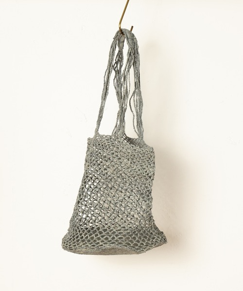 OUVRAGE CLASSE（ウヴラージュクラス）の「【MADE IN MADA /メイドインマダ】HOLY BAG（ショルダーバッグ・レディース・ライトグレー/ブラウン/オレンジ/ナチュラル・FREE）」の18枚目の写真