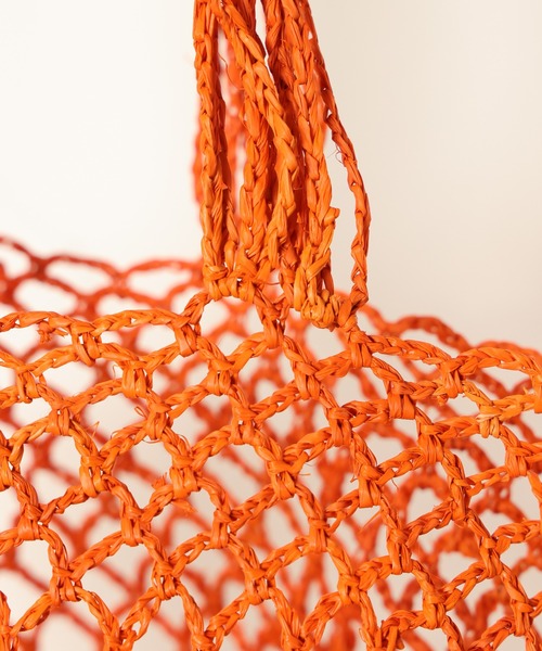 OUVRAGE CLASSE（ウヴラージュクラス）の「【MADE IN MADA /メイドインマダ】HOLY BAG（ショルダーバッグ・レディース・ライトグレー/ブラウン/オレンジ/ナチュラル・FREE）」の11枚目の写真