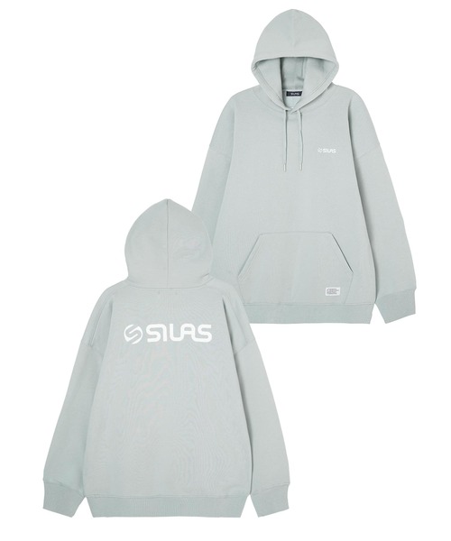 SILAS（サイラス）の「BASIC OLD LOGO SWEAT HOODIE（パーカー・メンズ・ライトブルー/ブラック/パープル/オフホワイト/オリーブ/チャコール・M/L/XL）」の17枚目の写真