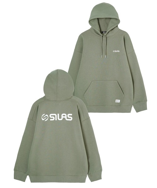 SILAS（サイラス）の「BASIC OLD LOGO SWEAT HOODIE（パーカー・メンズ・ライトブルー/ブラック/パープル/オフホワイト/オリーブ/チャコール・M/L/XL）」の18枚目の写真