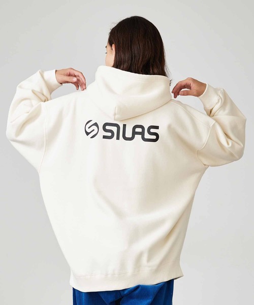 SILAS（サイラス）の「BASIC OLD LOGO SWEAT HOODIE（パーカー・メンズ・ライトブルー/ブラック/パープル/オフホワイト/オリーブ/チャコール・M/L/XL）」の21枚目の写真