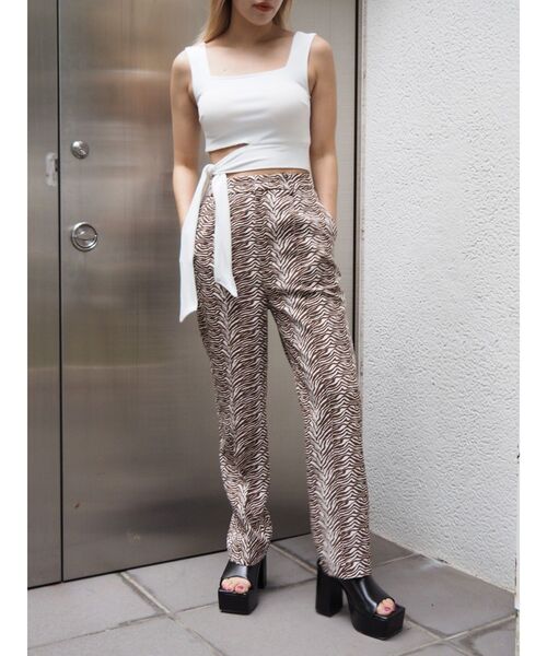 EVRIS（エヴリス）の「サイドリボンビスチェ（Tシャツ/カットソー・レディース・ホワイト/ブラック/パープル・FREE）」の15枚目の写真