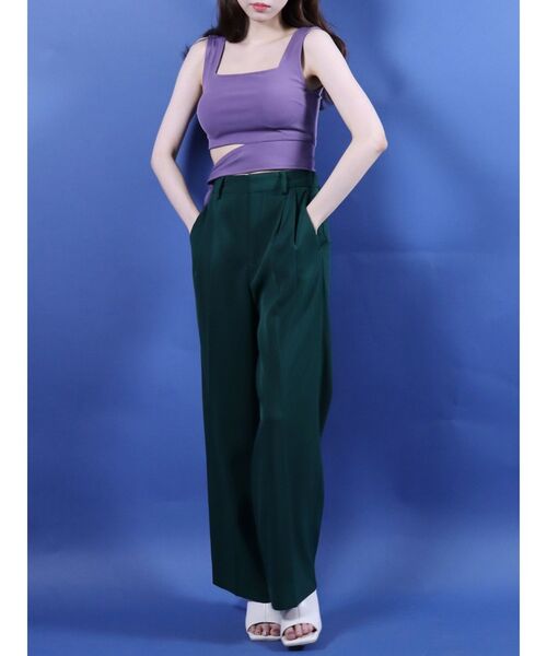 EVRIS（エヴリス）の「サイドリボンビスチェ（Tシャツ/カットソー・レディース・ホワイト/ブラック/パープル・FREE）」の20枚目の写真