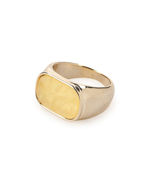 ROPE' PICNIC（ロペピクニック）の「マーブルカラーリング（リング・レディース・ブラウン/グレー/イエロー系その他・FREE）」の5枚目の写真