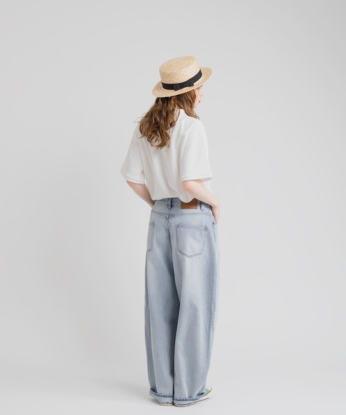 MUHET（ミュエータ）の「カンカン帽（ハット・レディース・ベージュ・FREE）」の16枚目の写真