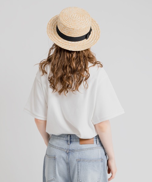 MUHET（ミュエータ）の「カンカン帽（ハット・レディース・ベージュ・FREE）」の13枚目の写真