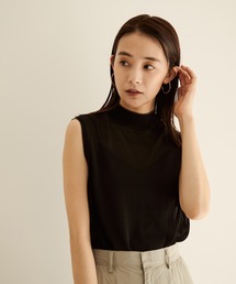 SALON adam et rope' | 【サステナブル】[アンサンブル着用可能]シアーノースリーブ2WAYプルオーバー(Tシャツ/カットソー)