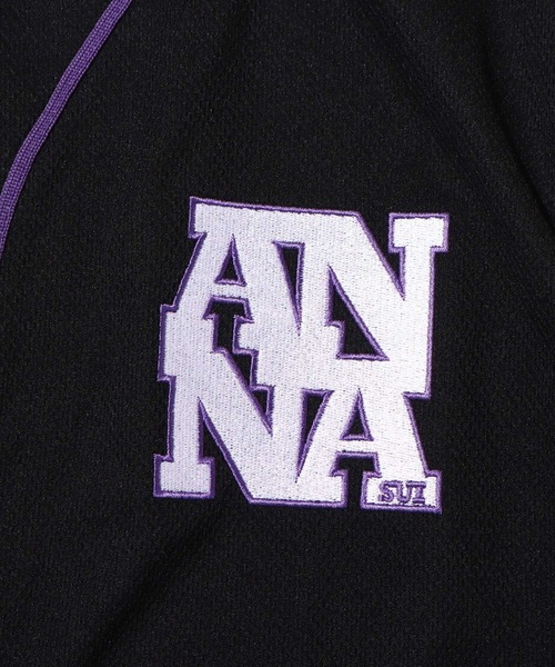 ANNA SUI(アナスイ)の「ANNA SUI Archive アナスイアーカイブ ロゴ ベースボール シャツ 【SP】(その他トップス・メンズ・ホワイト/ブラック・XL/L/M)」の5枚目の写真