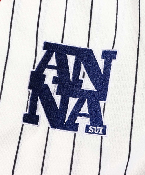 ANNA SUI(アナスイ)の「ANNA SUI Archive アナスイアーカイブ ロゴ ベースボール シャツ 【SP】(その他トップス・メンズ・ホワイト/ブラック・XL/L/M)」の10枚目の写真