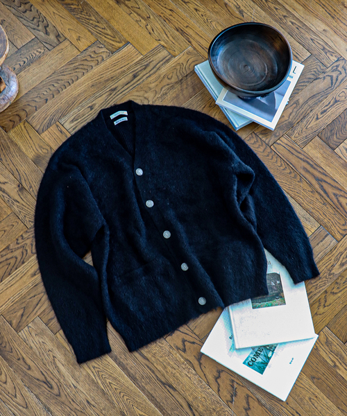 セール】モヘヤ ミックス シャギー カーディガン（カーディガン/ボレロ