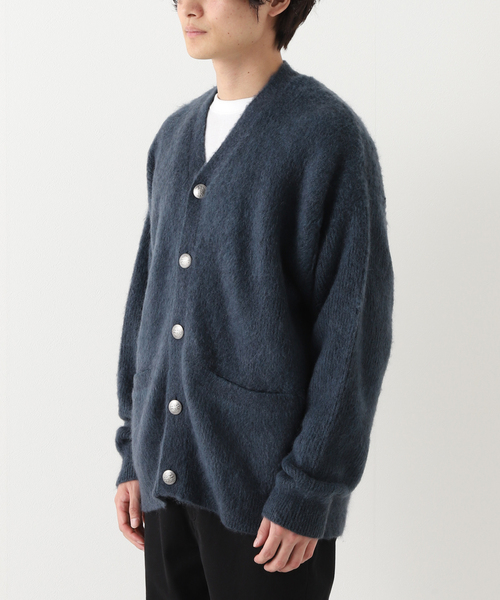 セール】モヘヤ ミックス シャギー カーディガン（カーディガン/ボレロ