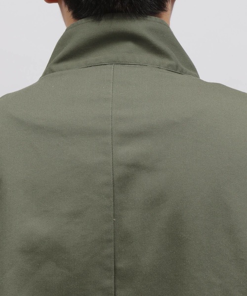 LAKOLE（ラコレ）の「TCツイルショートモッズコート / 162985（モッズコート・メンズ・ブラック/オリーブ・MEDIUM/LARGE/X-LARGE）」の13枚目の写真