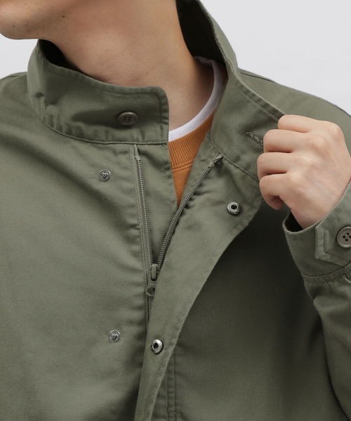 LAKOLE（ラコレ）の「TCツイルショートモッズコート / 162985（モッズコート・メンズ・ブラック/オリーブ・MEDIUM/LARGE/X-LARGE）」の15枚目の写真