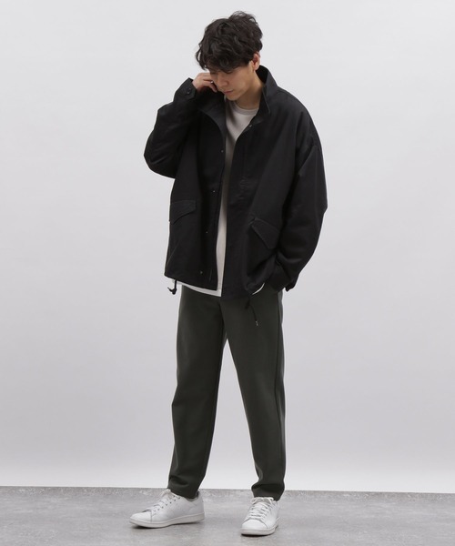 LAKOLE（ラコレ）の「TCツイルショートモッズコート / 162985（モッズコート・メンズ・ブラック/オリーブ・MEDIUM/LARGE/X-LARGE）」の3枚目の写真