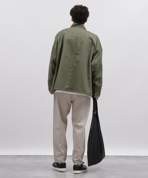 LAKOLE（ラコレ）の「TCツイルショートモッズコート / 162985（モッズコート・メンズ・ブラック/オリーブ・MEDIUM/LARGE/X-LARGE）」の8枚目の写真